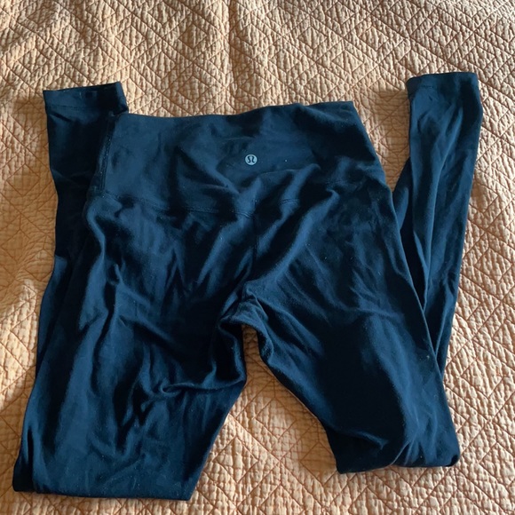 Lululemon black align leggings 28” full length - Picture 3 of 6